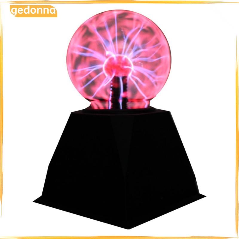 [gedonna] Crystal Plasma Ball Lighting Glitter Globe Sphere Table Lamp for Disco Party