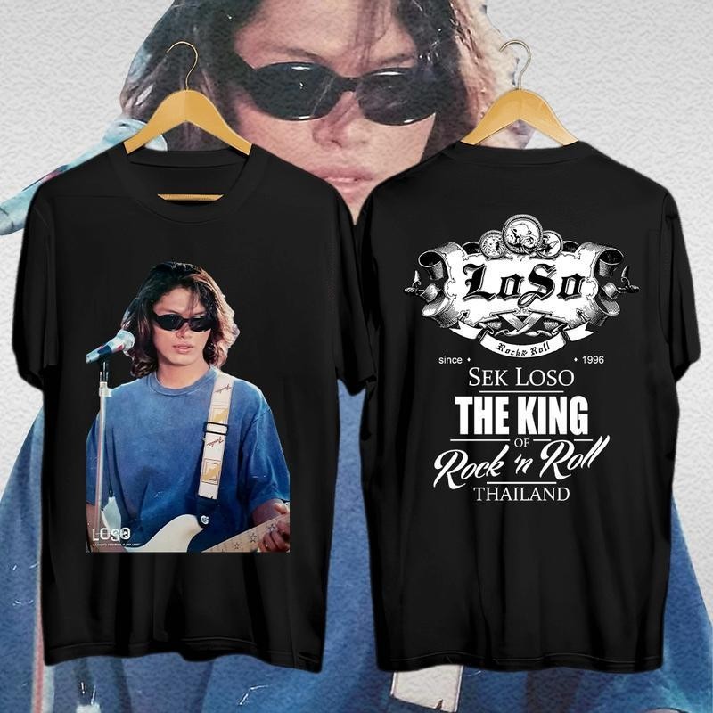 SEK LOSO Bootleg เสื้อยืดคอกลม พิมพ์ลายหล่อ ได้รับความนิยม ตั้งแต่ปี 1996 Man Clothing ผู้ชาย