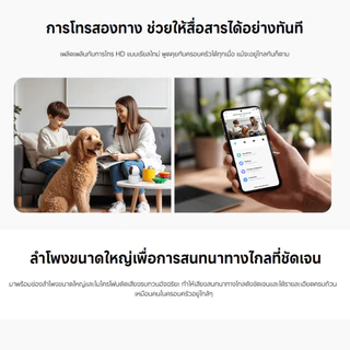 Xiaomi Smart Camera C201 กล้องวงจรปิดอัจฉริยะ 1080p Full HD 360° องศา ฟังก์ชันกลางคืนสีเต็ม รับประกัน 1 ปี