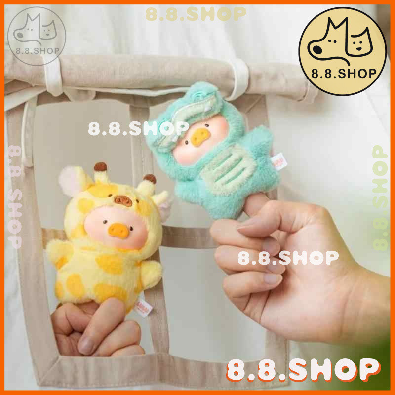 ✨8.8 ร้าน✨หมูกระป๋องของแท้ LuLu Pig Animal Party Forest Theater Series Mystery Box จี้ไวนิล✨มีจําหน่ายสําหรับทางเลือก✨ - รูปที่ 3