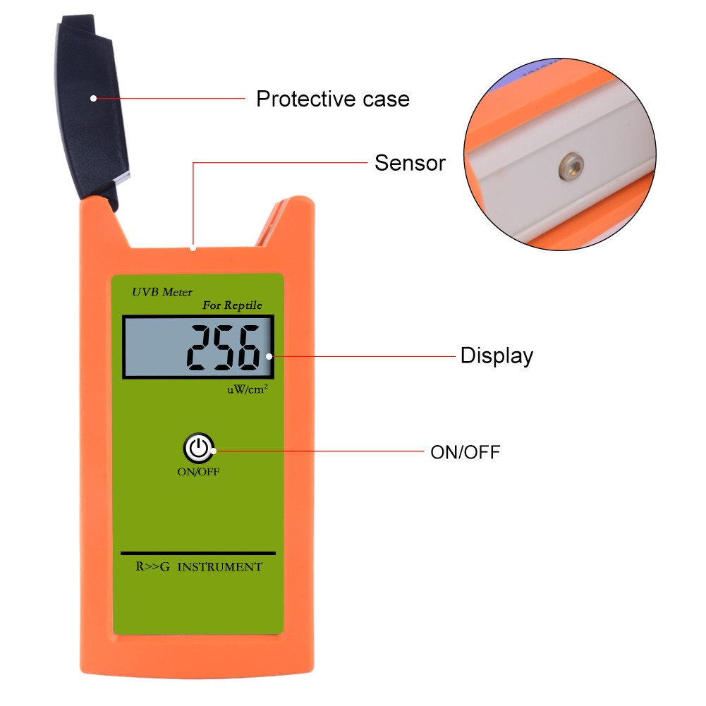Freemarket 0-1999UW/cm2 UVB Meter เครื่องทดสอบความแม่นยําสูง Professional Digital LCD เครื่องตรวจจับ