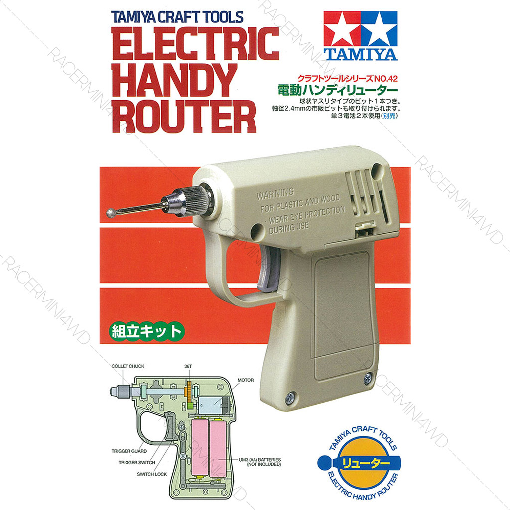 TAMIYA 74042 Electric Handy Router