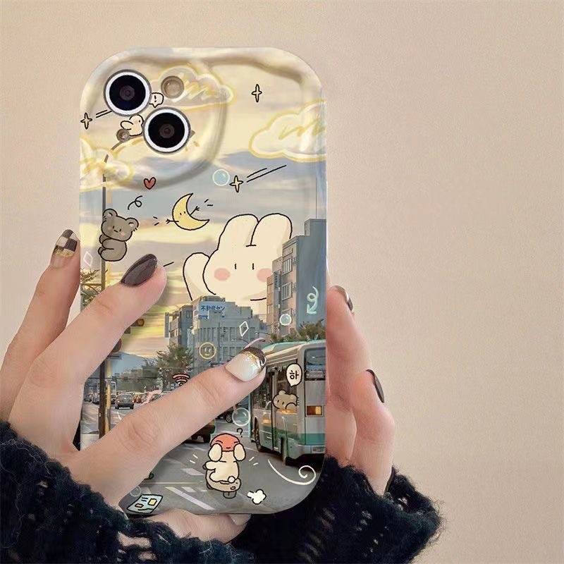 เคส iqoo 12 เคส iqoo 13 Rabbit Road เหมาะสําหรับ IQOOZ9 เคสโทรศัพท์ iqoo 12 ผู้หญิง 11 รวมทุกอย่าง n