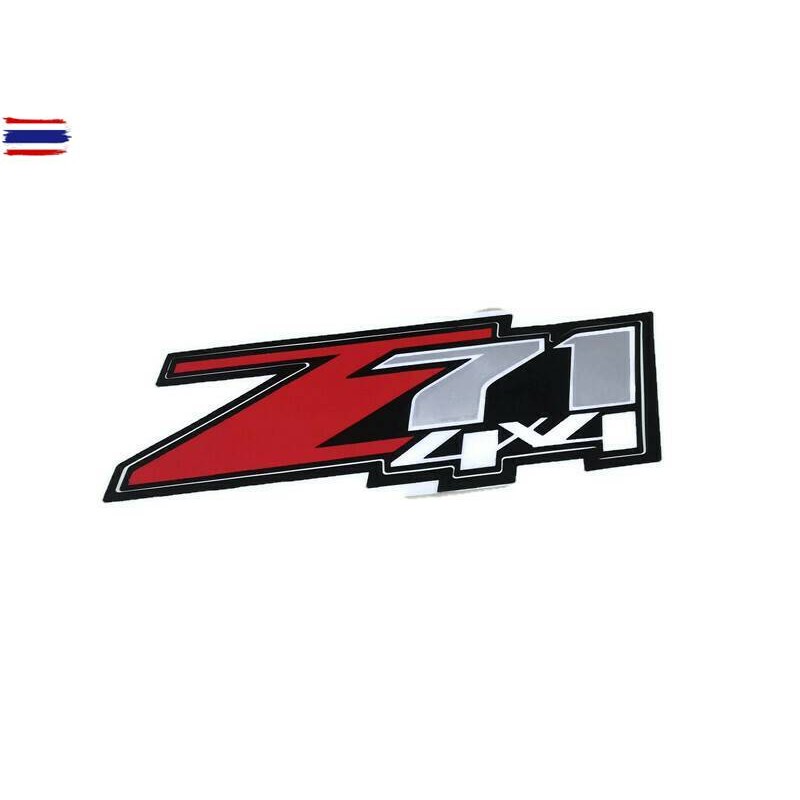 สติ๊กเกอร์แต่ง  สติ๊กเกอร์ Z71 จำนวน 2ชิ้น สติกเกอร์กระะ COLORADO Z71 4X4 * สิ้นค้าดี จัดส่งไว