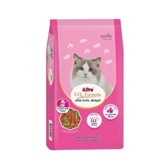 (แบบตัก 20 กกค่ะ) เอโปร ไอ.คิว. ฟอร์มูล่า เม็ดเขียว-แดง อาหารแมว A Pro I.Q. Formula Cat Food 20 kg.