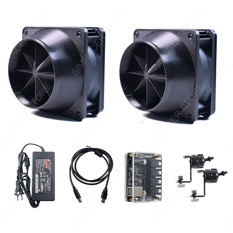 Table Wind Simulator Kit 8 M/s ความเร็วสูงต่ํา Decibel Racing พัดลม Simhub ปรับแต่งความเร็วลม Usb Pl