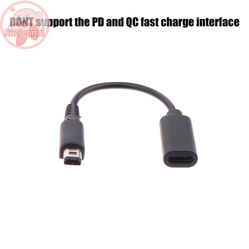 ถูกต้อง USB C สายชาร์จสายไฟประเภท C สําหรับ NDSI 3DS 2DS XL/LL ใหม่ 3DSXL/3DSLL 2dsxl 2dsxl 2dsll เก