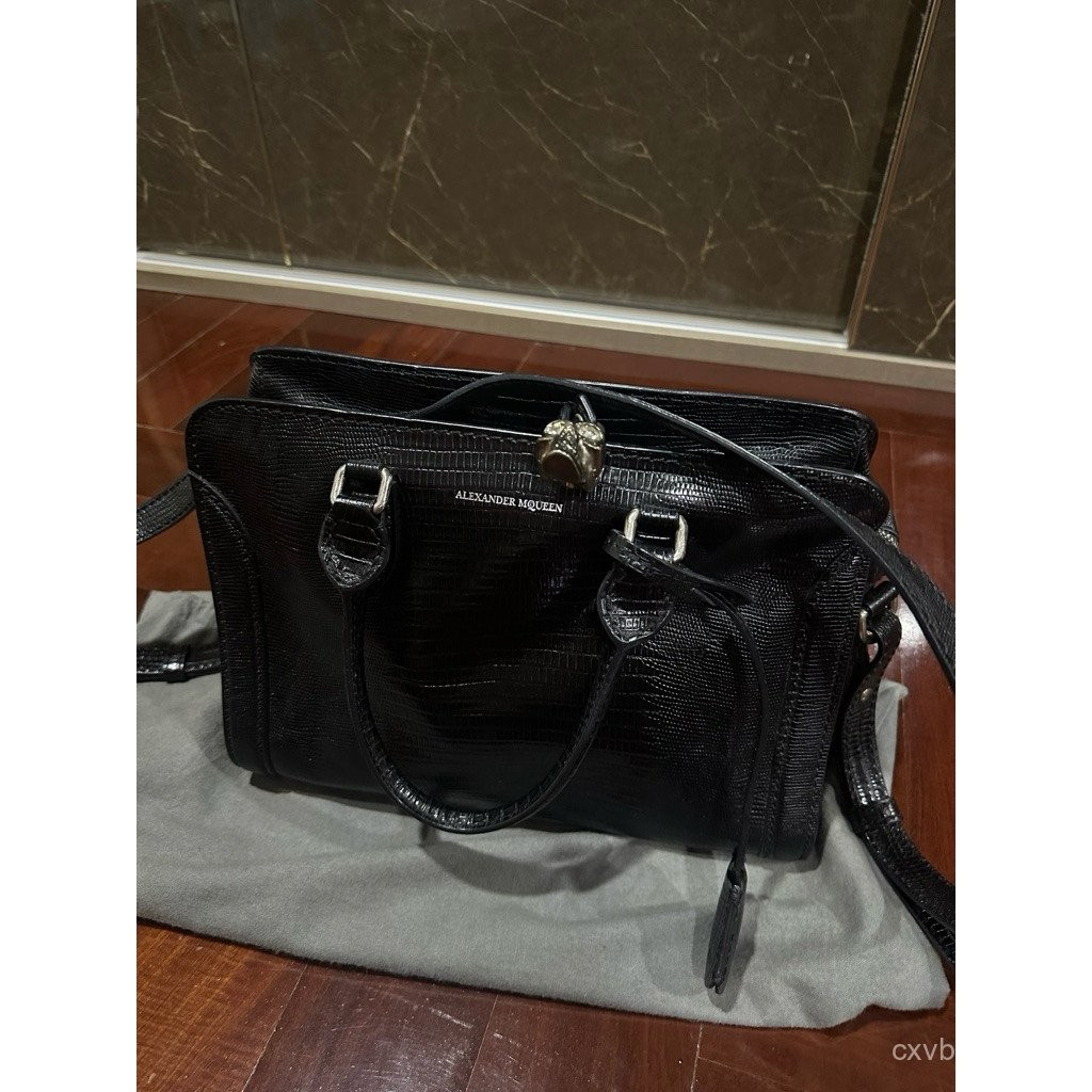 Alexander Mcqueen Skull Zip Tote