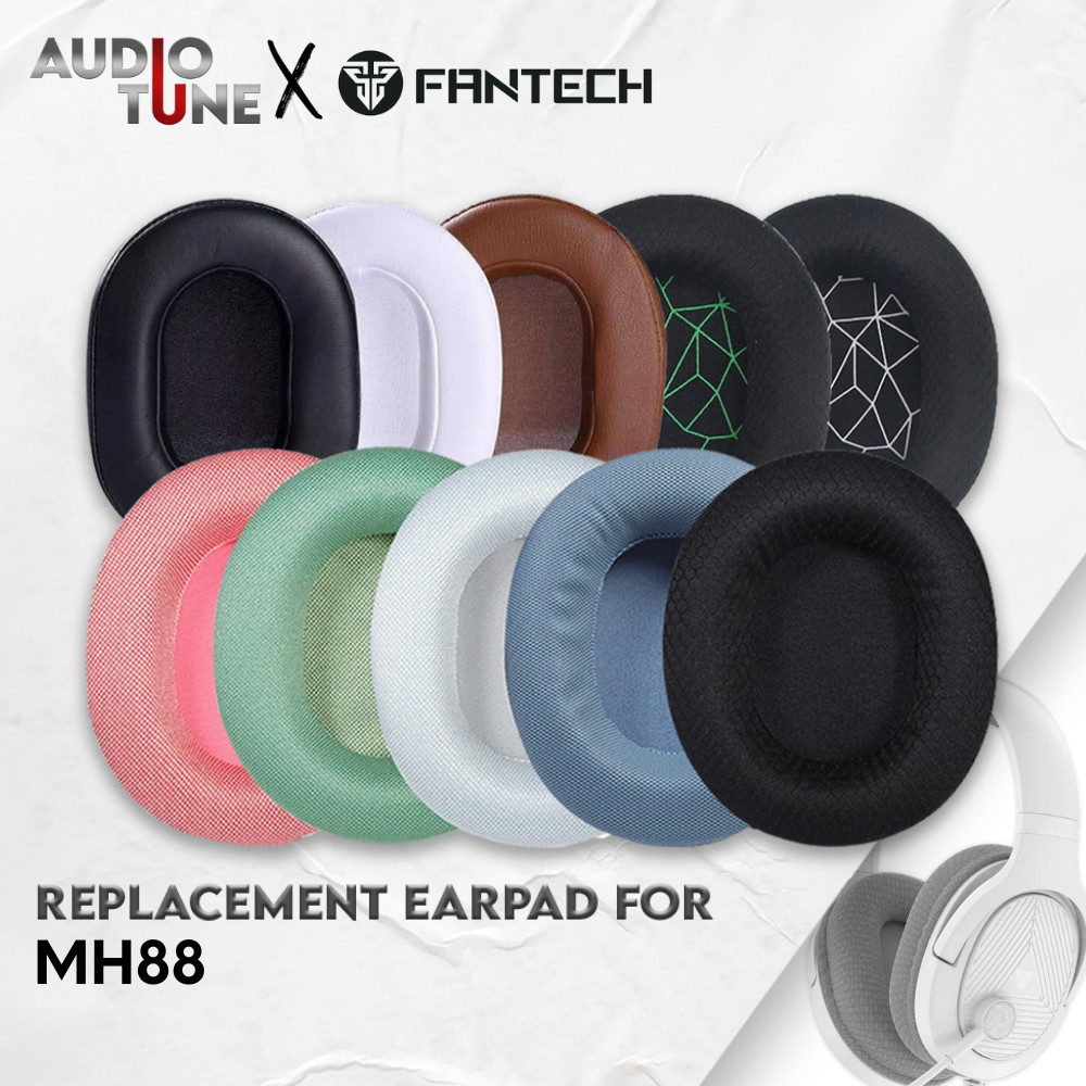 แผ่นรองหูฟัง Earcup Earcushion Fantech MH88 MH 88 MH-88 MH 88 MH 88 แผ่นโฟมโฟม