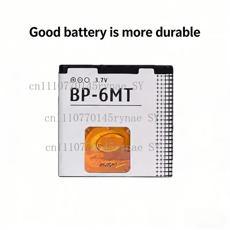 แบตเตอรี่ชาร์จ 1050mAh BP-6MT BP6MT แบตเตอรี่ใหม่สําหรับ Nokia N81 N82 N81-8G E51 E51i 6720 6720C BP