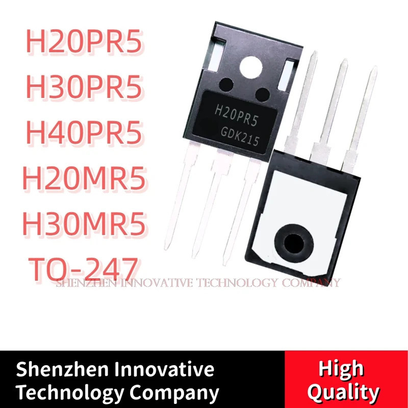 5PCS ยี่ห้อ H20PR5 H30PR5 H40PR5 H20MR5 H30MR5 TO-247 ทรานซิสเตอร์คุณภาพดีที่สุด HOT
