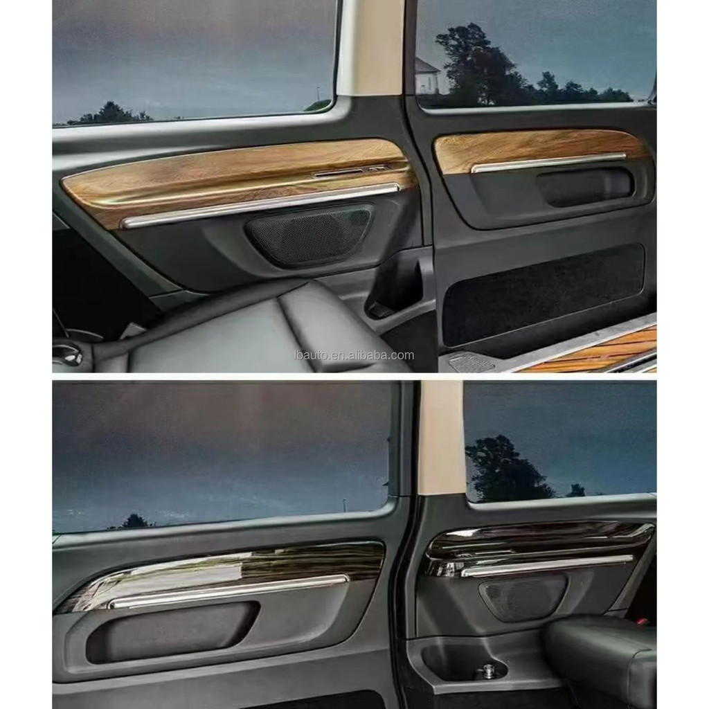 Fine Crafts อุปกรณ์ตกแต่งรถยนต์ Mercedes W447 v Class Vito แถบตกแต่งแผงประตูสําหรับ Mercedes W447 v 