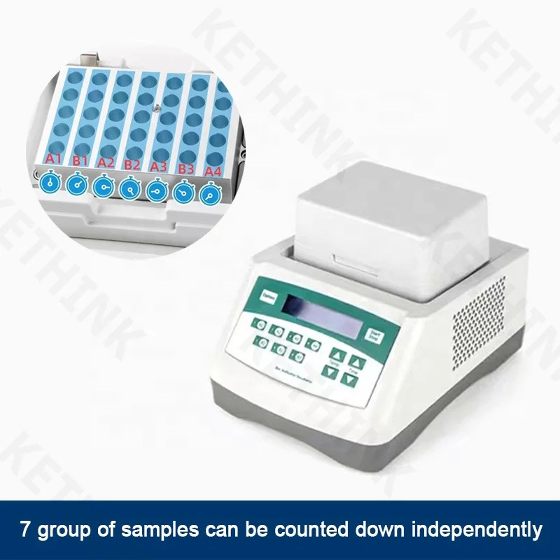 Well-made Lab Supplies หลอดทดลองเครื่อง Thermostat KT-Bit1000/Bit1000-S Mini หลอดทดลองความร้อนบล็อก 