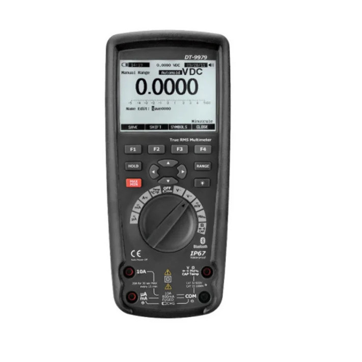 การออกแบบที่ปรับได้ DT-9979 Professional True RMS Industrial Digital Multimeter แบรนด์-ใหม่