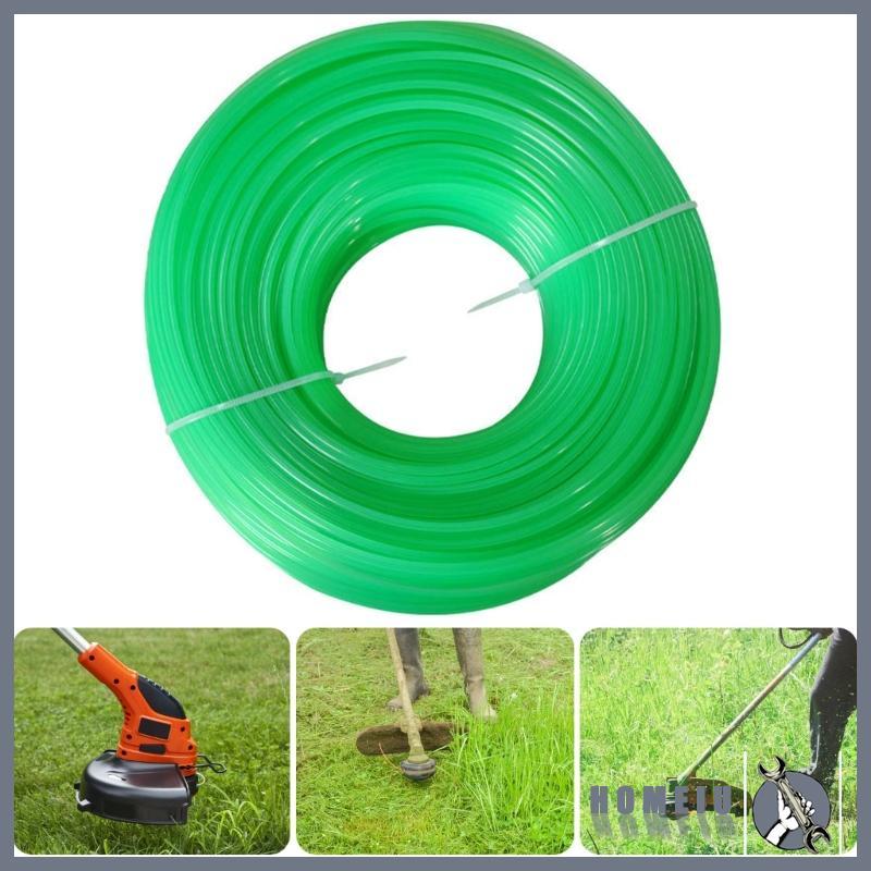 HOMEIU สายไนลอน Trimmer Line 1 6 2 0 2 4 มม.เส้นผ่านศูนย์กลาง 100 ม. เครื่องตัดหญ้าตัดสายไฟสําหรับสนามหญ้าที่มีประสิทธิภาพ Mowi