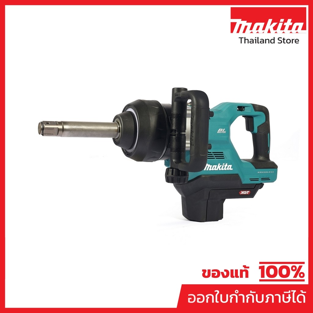 MAKITA TW010GZ เครื่องขันบล๊อกไร้สาย 40V ขนาด 1 นิ้ว แรงบิดยึดสูงสุด 3,150 NM ไม่รวมแบตเตอรี่และแท่น