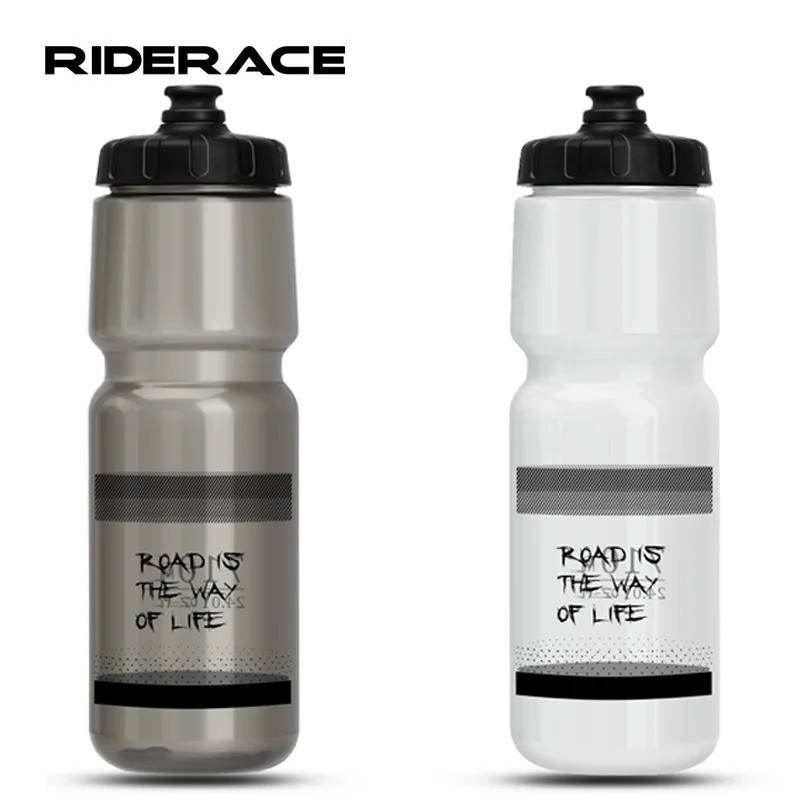 HUI HUI RIDERACE ขวดน้ําจักรยาน 750ML PP5 พลาสติกสําหรับวิ่งกลางแจ้งปีนเขากีฬาบีบแก้วขี่จักรยานกาต้ม