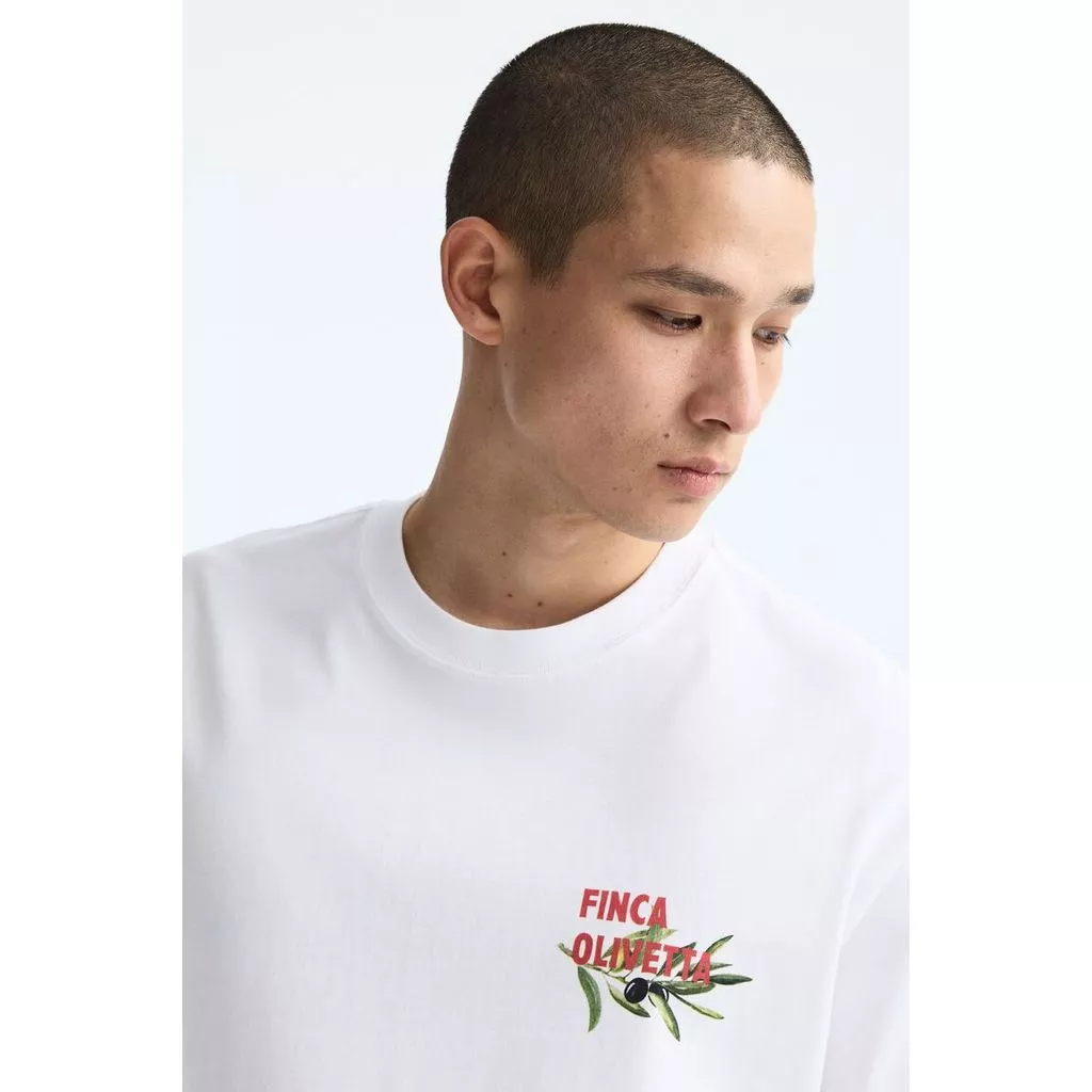 H&M(เอชแอนด์เอ็ม) เสื้อยืดพิมพ์ลายแบบหลวม ผู้ชาย 1034065_21