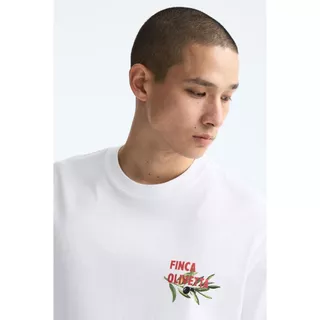 H&M(เอชแอนด์เอ็ม) เสื้อยืดพิมพ์ลายแบบหลวม ผู้ชาย 1034065_21