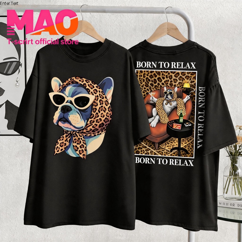 COD✅ (จัดส่งในกรุงเทพฯ) MAO Shop เสื้อยืดฤดูร้อน ลายพิมพ์ดีไซน์พิเศษ สไตล์เกาหลี ผ้านุ่มอ่อนโยนต่อผิว แฟชั่น#TX04