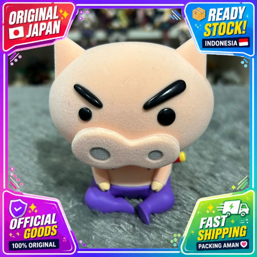 [LOSE] Banpresto Crayon Shinchan Fluffy Puffy - Buri Salamon