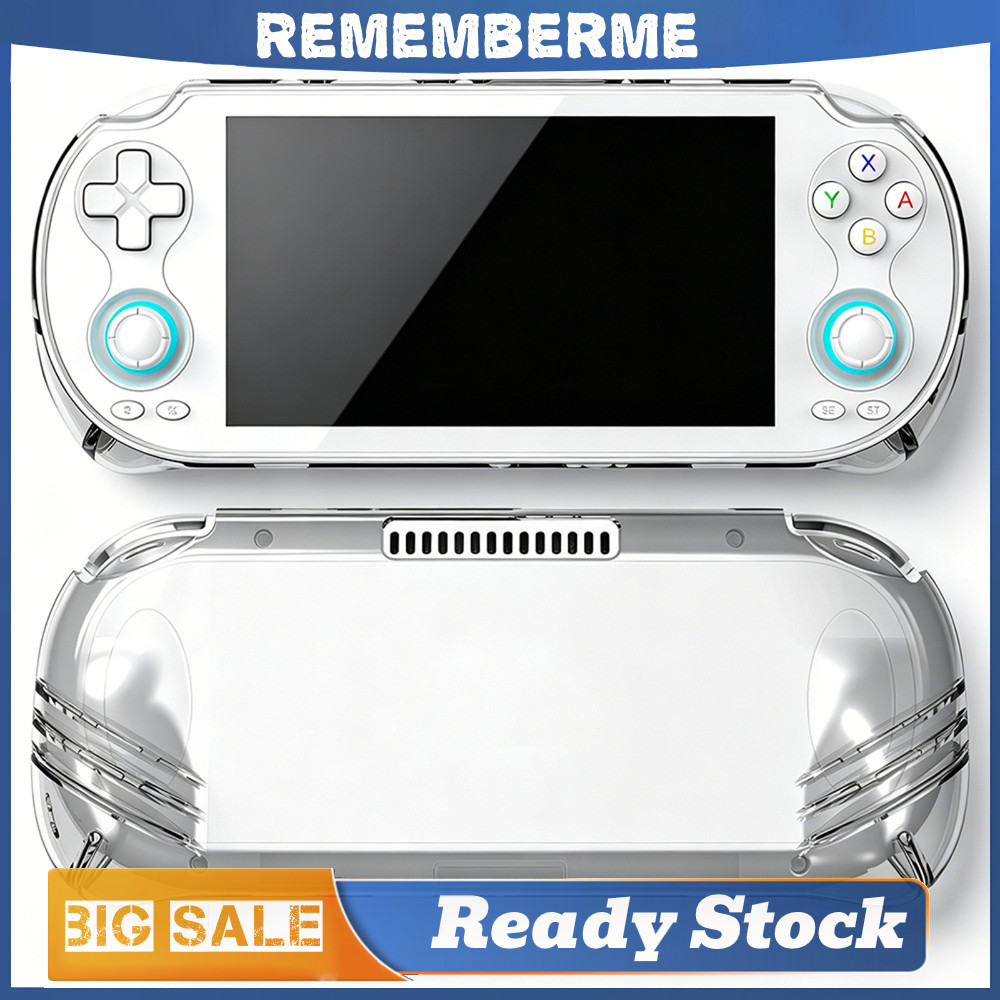 สําหรับ Anbernic RG VITA เคสใส TPU Non-Slip Soft Handheld Console Shell