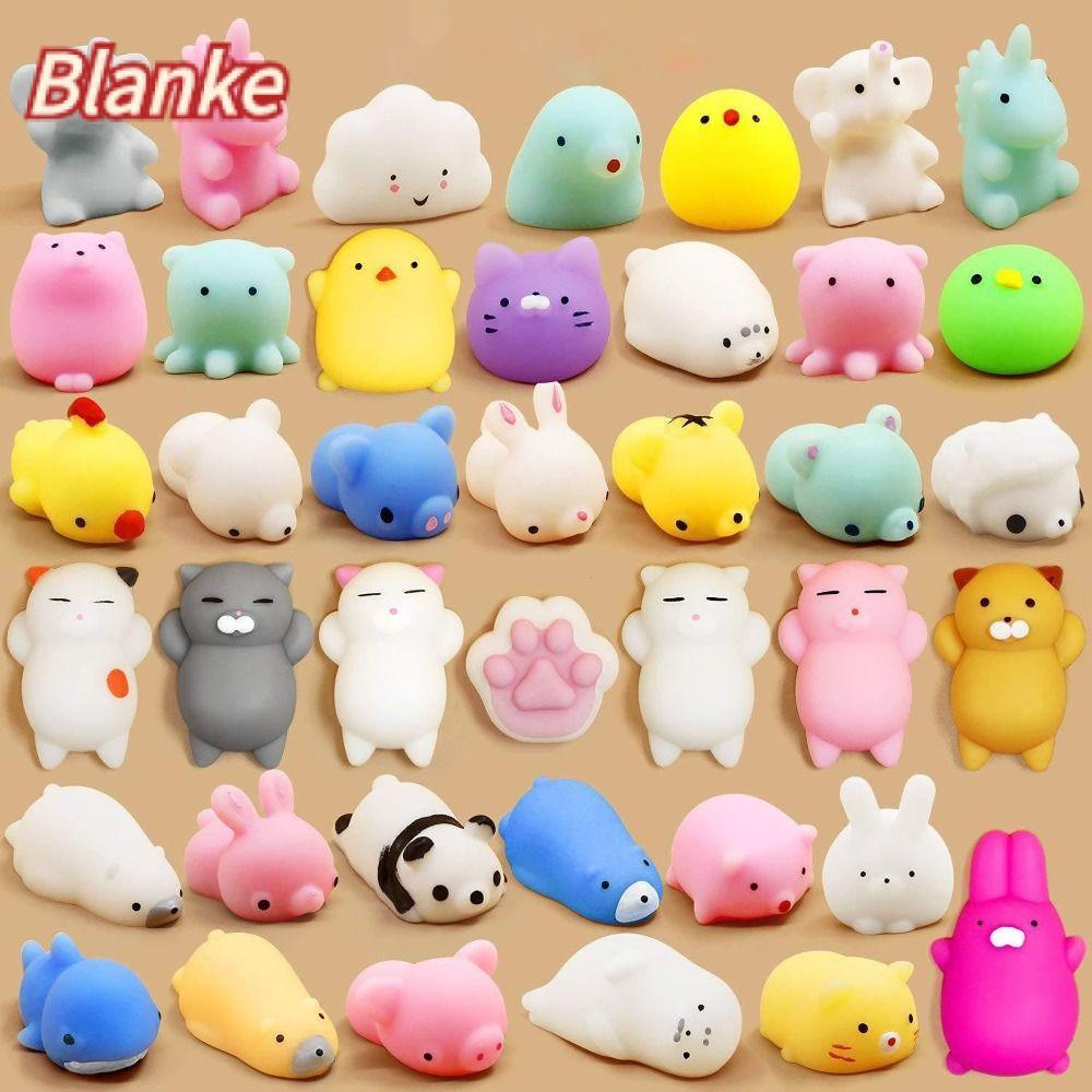 BLANKE ของเล่นบีบอัด, สัตว์ของเล่นบีบนุ่ม, บรรเทาความเครียดน่ารัก, บรรเทาอาการเมื่อยเหนียวของเล่นผ่อนคลายนักเรียน