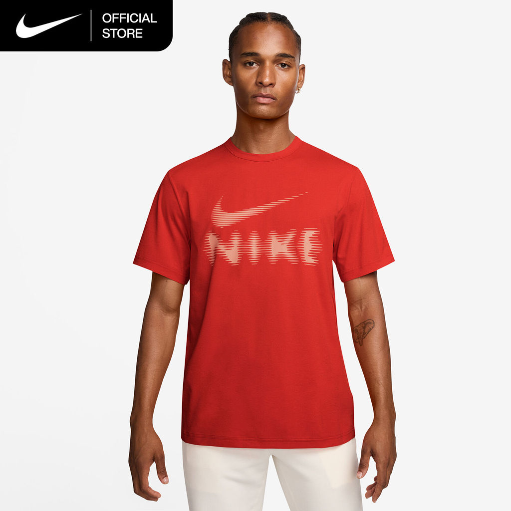 Nike Dri-FIT Men's Hyverse UV Versatile Top - Picante Red [HQ7988-633]