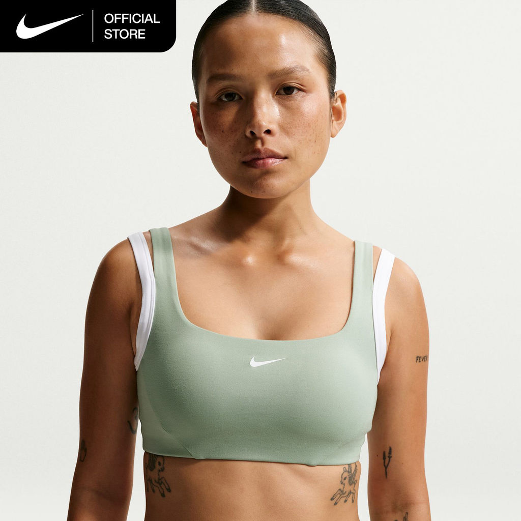 Nike Women's One Light-Support Sports Bra - Steam [IR1957-006]