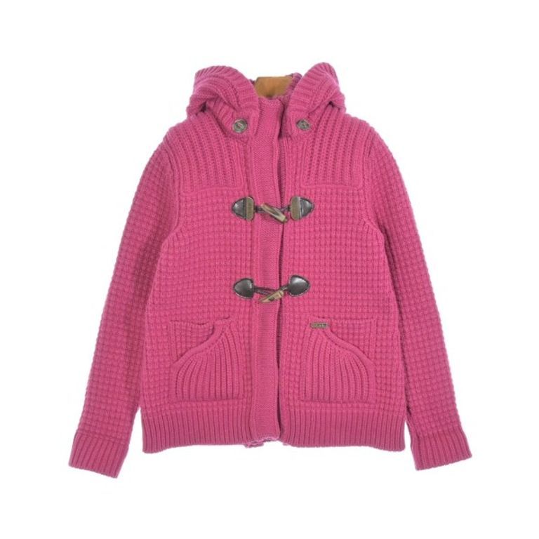 Bark Duffle Coat pink Women Direct from Japan Secondhand