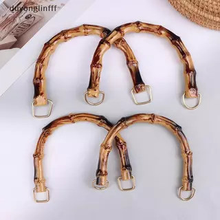 (duyonglinfff) 1PC กล่องของขวัญจับไม้ไผ่จับกระเป๋าถือ Band Handle กระเป๋าสะพายไหล่ DIY พร้อม Bule กระเป๋าอุปกรณ์เสริมใหม่