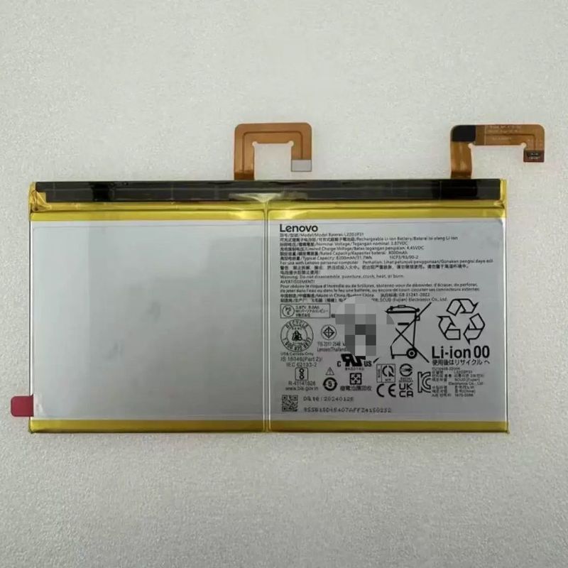 Shin-Chan Pad Pro 2022 TB132FU TB138FU/FC L22D2P31 แบตเตอรี่เดิมใหม่เอี่ยม