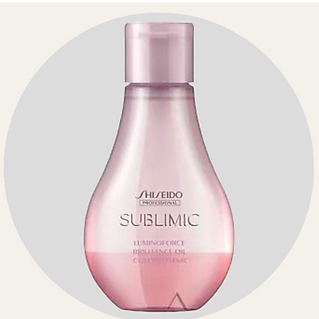 Shiseido Sublimic Luminoforce Brilliance Oil 100ml ออยล์ ชิเชโด้ ผมทำสี ราคาถูก Shopee Lazada