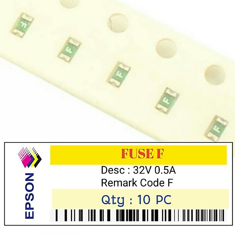 10 ชิ้น Epson Code F ฟิวส์ Epson F