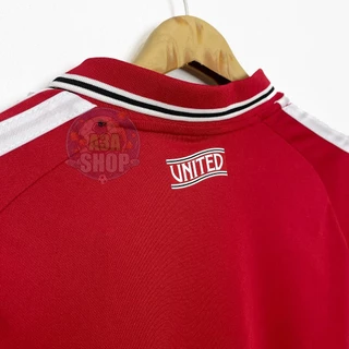 เสื้อฟุตบอล llมน-ยุ สีแดงคอปก2026/27 ถ่ายจากสินค้าจริงเกรดแฟนบอลAAA