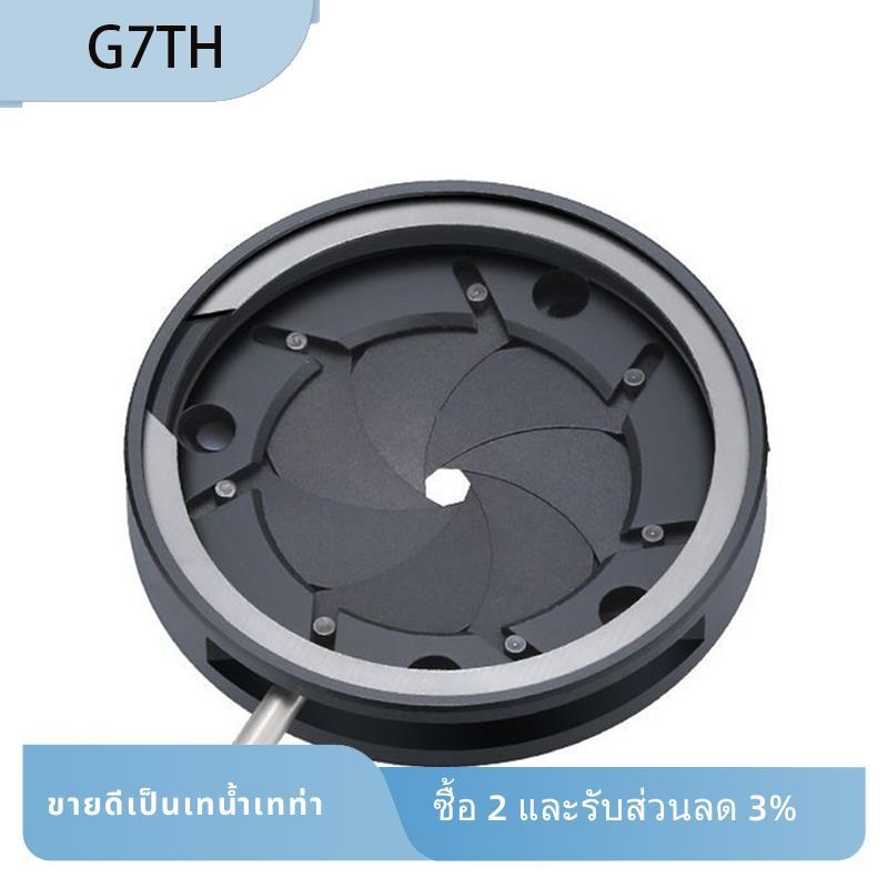1.5-18.7 มม. รูรับแสงด้วยตนเองปรับ Mechanical Iris ไดอะแฟรม Iris ไดอะแฟรมสําหรับกล้องจุลทรรศน์กล้องด