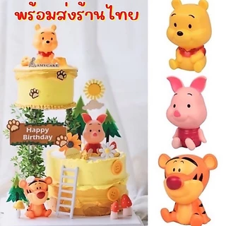 พร้อมส่งจากไทย- ฟิกเกอร์การ์ตูน ตุ๊กตา โมเดล การ์ตูน Topper เค้กวันเกิด สําหรับตกแต่งเค้กเบเกอรี่ DD6