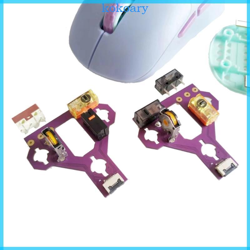 KOK เมาส์ MicroSwitch ปุ่มบอร์ด PCBFor Xtrfy M8W เชื่อมเมาส์สําหรับเล่นเกมเมาส์เมนบอร์ด