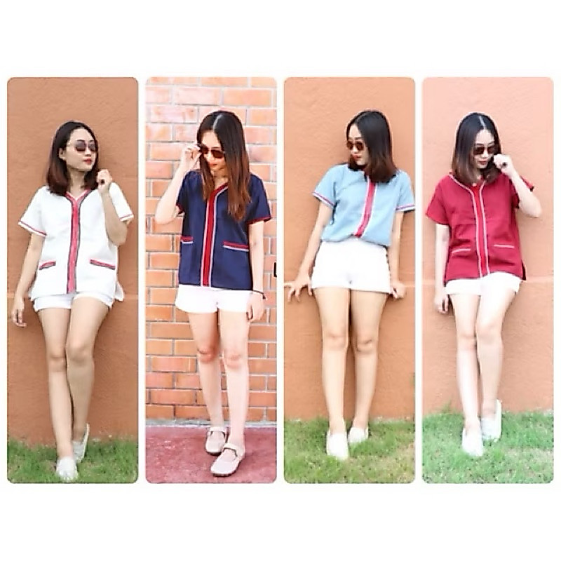 ☂️พร้อมส่ง ไซด์ S-3xl เสื้อพื้นเมือง เสื้อทำงาน เสื้อชาวเขา เสื้อดอย
