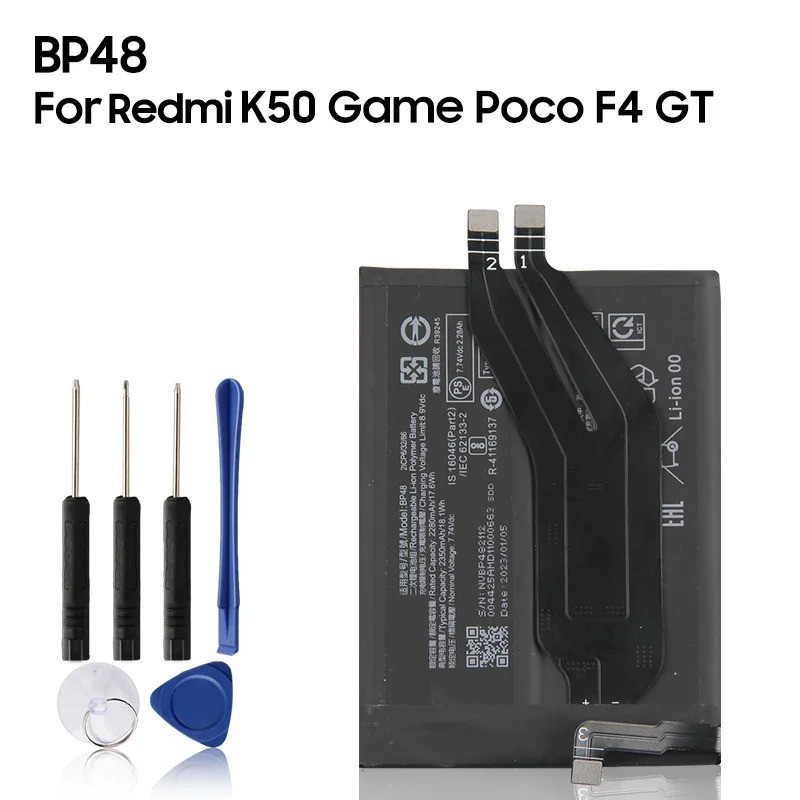 Repalcement แบตเตอรี่โทรศัพท์ BP48 BM5F BM5E BM5J สําหรับ Xiaomi Redmi K50 เกม Poco F4 GT K50 Ultra 