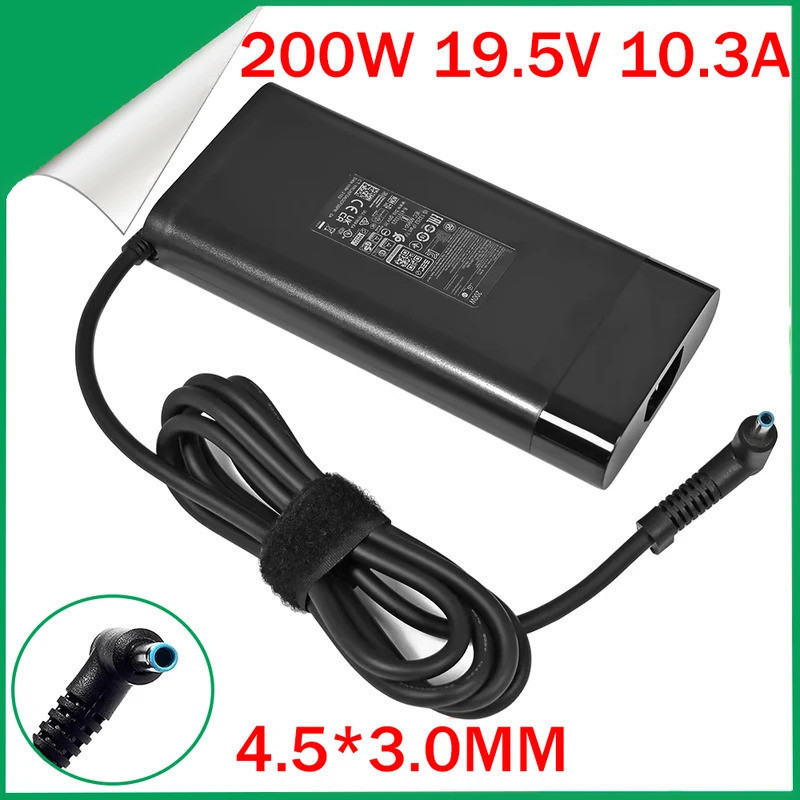19.5V 10.3A 200W 4.5*3.0 มม.อะแดปเตอร์ACแล็ปท็อปสําหรับHP TPN-LA21 TPN-LA20 L73385 L75881-001 L74881