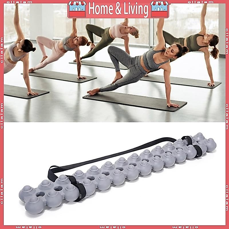 CI Ergonomic Pilates Spine Balls เครื่องนวดเพื่อการผ่อนคลายกล้ามเนื้อที่มีประสิทธิภาพบ้านหรือยิมลึกนวดเนื้อเยื่อพิลาทิสติด