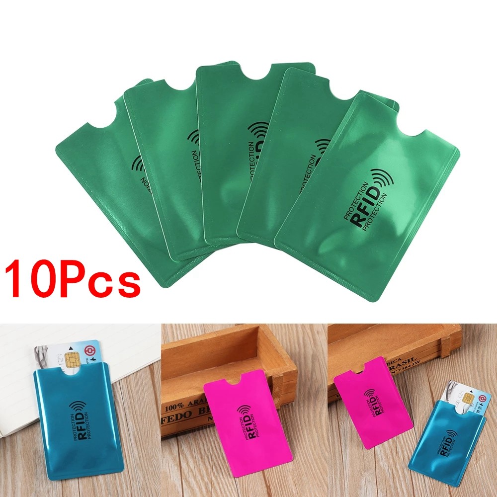 5/10 ชิ้น ปลอกปิดกั้น RFID, ชุดแขนรักษาความปลอดภัยป้องกันการโจรกรรม, การป้องกัน R