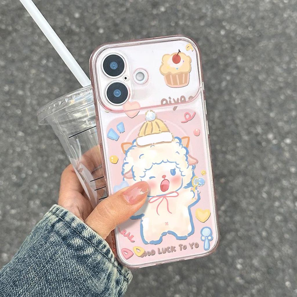 Sheep Pastry iPhone 1716/15/14promax case 13pro11 รวมทุกอย่าง