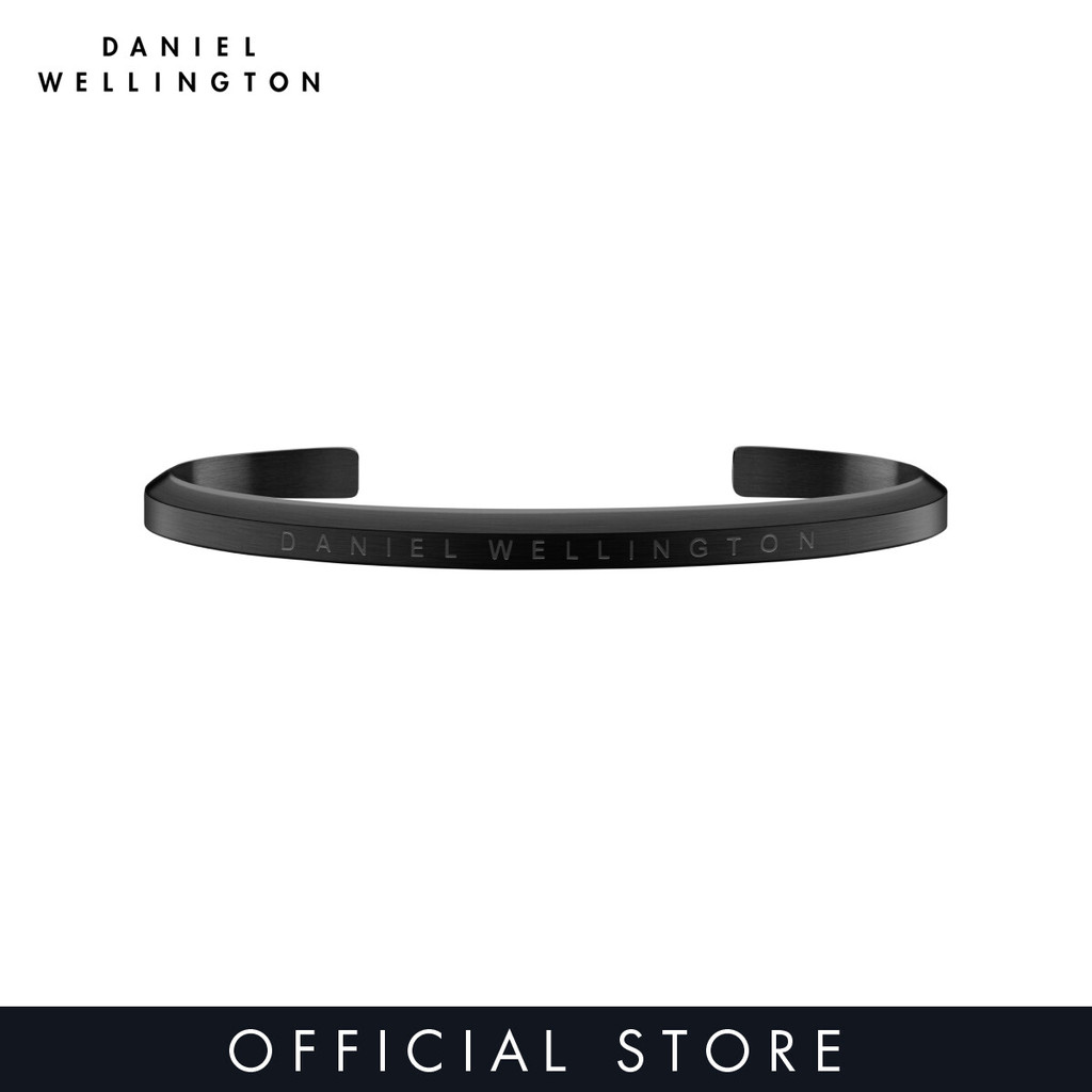 Daniel Wellington กำไลข้อมือ CLASSIC BRACELET BLACK  Size SและL สีดำ