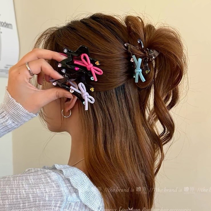 กิ๊บติดผม กิ๊บติดผม กิ๊บติดผม Bangs Star y2k น่ารัก 2024 กิ๊บติดผม Shark Girl Fresh Style High-value