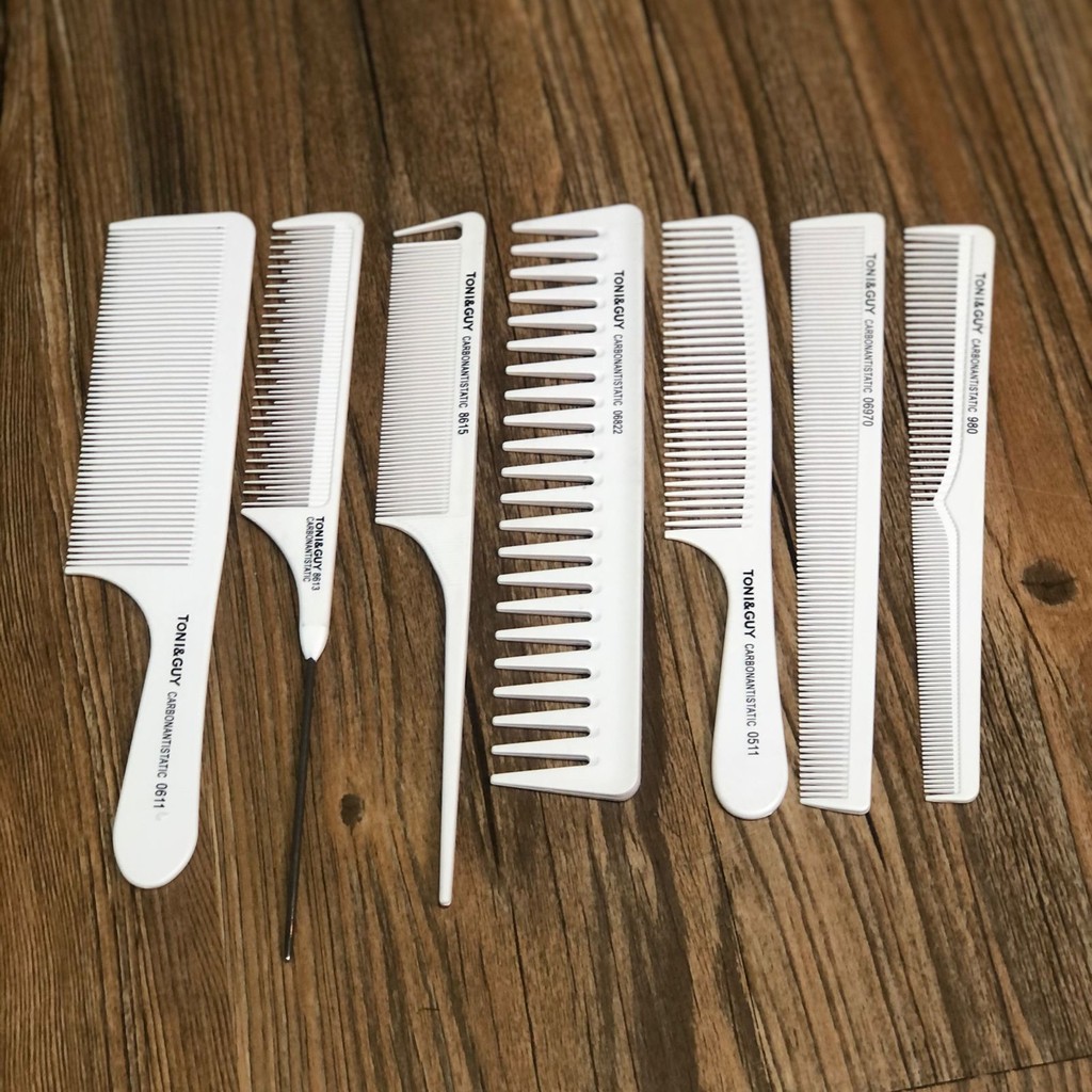 TONY & GUY WHITE COMB PART 2 / หวีบาร์เบอร์