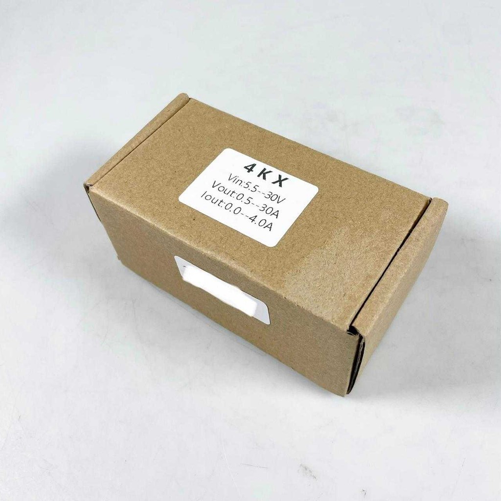 LUNASTTR Module DC Buck Boost Converter CC CV โปรแกรมได้ 30V 4A พร้อมจอแสดงผล - ZK-4KX