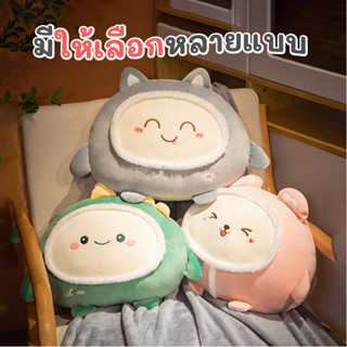 หมอนผ้าห่ม ตุ๊กตาซุกมือ ตุ๊กตา หมอนผ้าห่มในตัว ตุ๊กตาหมอนผ้า…