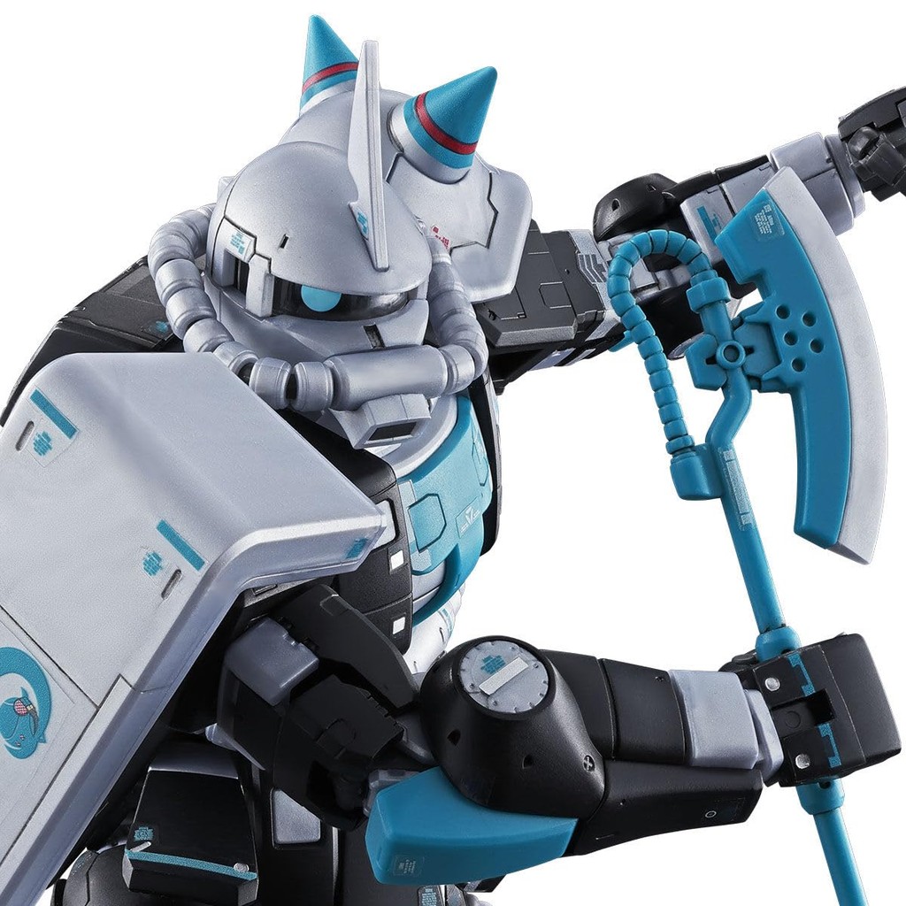 RG 1/144 MS-06S Zaku II [Hatsune Miku Ver.] Color Injection Molded Plastic Model